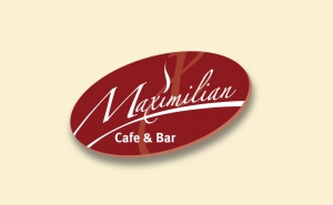 Logo Entwicklung, Cafebar Maximilian, Ingolstadt